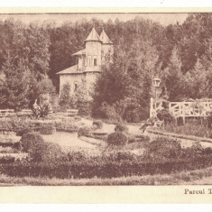 1921 - PITESTI, Trivale Park, Romania - old postcard - unused