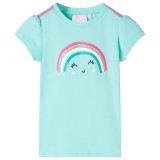 Cumpara ieftin Tricou pentru copii, verde mentă deschis, 104