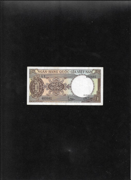Vietnam Vietnamul de Sud 1 dong 1964 seria460681