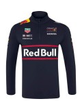Red Bull Racing hanorac de bărbați 1/4 Zip official Teamline Replica navy F1 Team 2025 - S