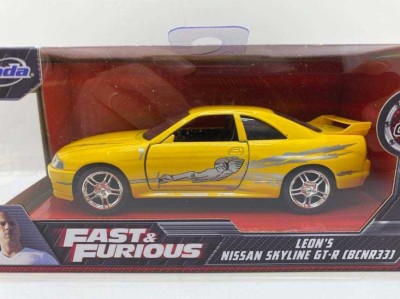 Macheta Fast and Furious Leon&amp;#039;s Nissan Skyline GT-R r33 foto