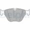 DELPHI LP2245 set placute frana,frana disc