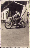 HST M438 Poză motocicletă cu număr de &icirc;nmatriculare de Timiș