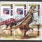 Kuril, local Russia 1999 Dinosaurs, perf. sheetlet, MNH S.224