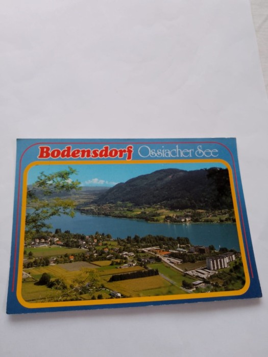Carte postala bodensdorf lac