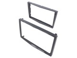 Cadru Radio Opel 2 DIN Gri Lucios COMPOTECH - Montaj Perfect