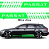 Set 2 Stickere Passat 160cm , Dungi Laterale Personalizate Auto