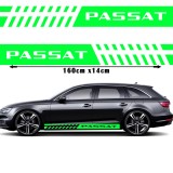 Cumpara ieftin Set 2 Stickere Passat 160cm , Dungi Laterale Personalizate Auto