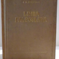 LIMBA PALEOSLAVA de S.D. NICHIFOROV , 1956