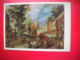 HOPCT 23309 PEISAJ IN 1603- JAN BRUEGEL CEL BATRAN[ 1568-1625] --MUZEE RUSIA - CP PICTURA --NECIRCULATA