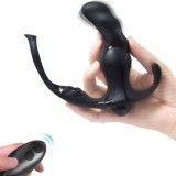 Armony Vibrator Anal Prostata &amp; Inel Control Remot Negru, ARMONY ANAL