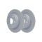 Set disc frana Mercedes 190 (W201) 10.82-08.93, Sl (R129) 03.89-09.04, Spate, 278,0X9,0mm, plin, ATE