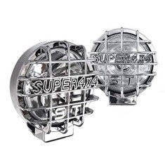 Set Proiectoare de Ceata Universale - Metalice, cu Grilaj, H3, 12V, 55W, Diametru 16,8 cm