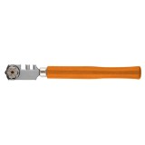 Taietor de sticla cu diamant, cap rotativ si maner din lemn NEO TOOLS