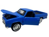 Macheta metalica Pick-Up Classic albastra 1:32 Die-Cast cu lumini si sunete