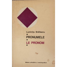 PRONUMELE. LE PRONOM-LUMINITA BRAILEANU