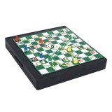 Joc de societate magnetic-Mini Scara cu serpi,20x20 cm