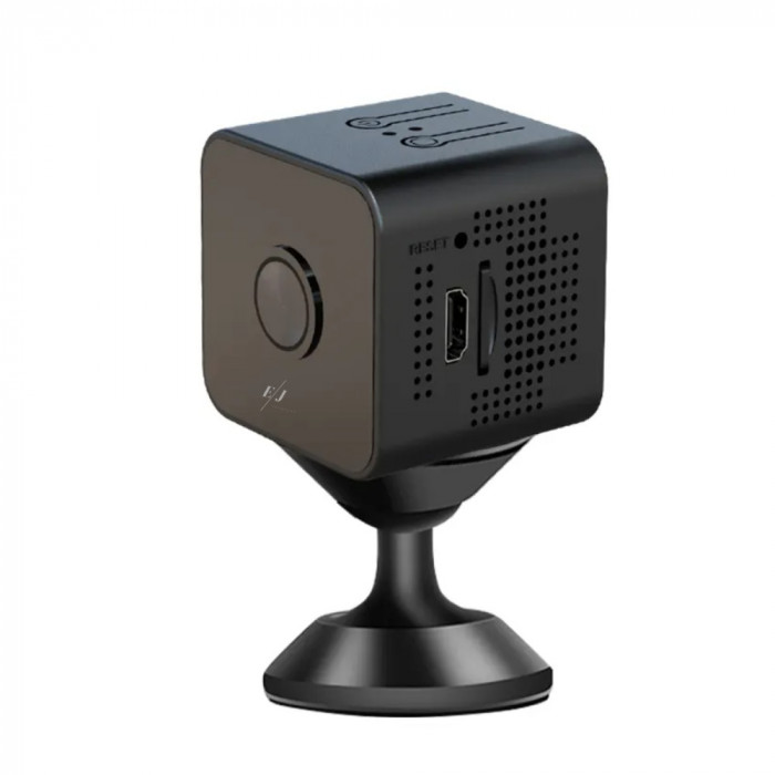 Mini camera magnetica, X1, 4K-HD, rotatie 360&deg;, unghi de vizualizare 160&deg;, viziune nocturna, detectie a miscarii