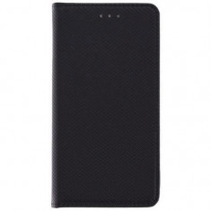 Husa Flip Compatibila cu Oppo Reno 4 5G - iberry Smart Book Tip Carte Negru