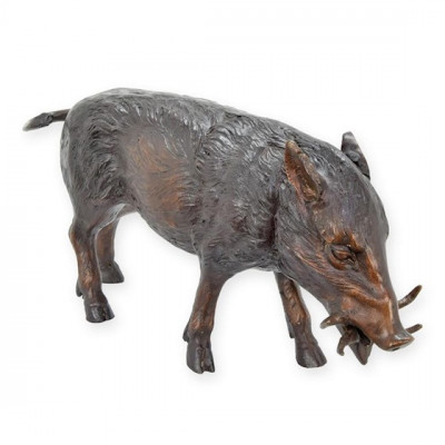 Porc mistret-statueta thailandeza din bronz TBA-82 foto