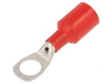 Inel tubular M12 Crimpat pe Cablul Roșu 16mm2