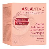Crema hidratanta si fermitate cu colagen SPF15, ten sensibil, 50ml, Aslavital, Farmec