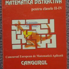 Matematica distractiva clasele II-IV, 100 pagini, stare f buna