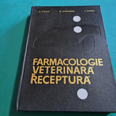 FARMACOLOGIE VETERINARĂ * RECEPTURĂ / A. VINȚAN / 1967 *