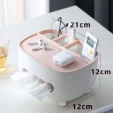 Desktop tissue box+pink, Flippy
