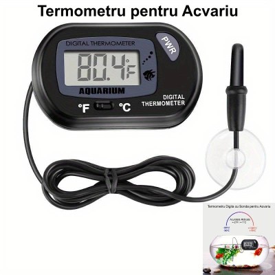 Termometru Digital de Acvariu -50˚C+70˚C foto