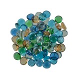 Pietre decorative din sticla, Multicolore, 340 g, ATU-083992, Oem