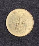 Moneda 200 lire comemorativă 1897-1997 Italia