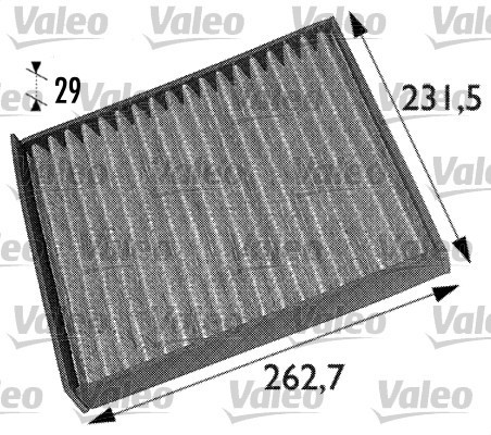 VALEO 698708 VALEO PROTECT Filtru, aer habitaclu