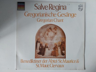 Salve Regina - Gregorianische Ges&amp;auml;nge - Gregorian Chant, vinil, LP, Philips, NM foto
