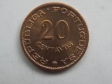 20 CENTAVOS 1961 MOZAMBIC-AUNC