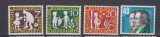 GERMANIA 1959 MI. 322-325 MNH