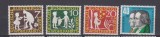 GERMANIA 1959 MI. 322-325 MNH, Nestampilat