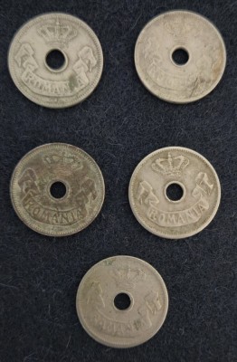 Set monede vechi 13 bucati / 10 Bani 1906 5 bucati / 20 Bani 1906 1 bucata / 5 Bani 1905 3 bucati / 5 Bani 1906 4 bucati foto