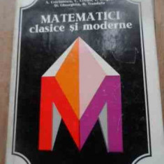 Matematici Clasice Si Moderne Vol.2 - Caius Iacob Aurelian Craciunescu Constantin Criste,527539