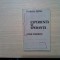 EXPERIENTA SI SPERANTA Ecran Romanesc - Florian Potra (autograf) -1968, 312 p.