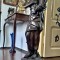 statueta bronz 1m