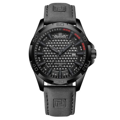 Ceas Barbati Naviforce 8023 Gri , Design Luxury, Functii Multiple, Afisaj Luminos, Rezistent la Apa 3ATM foto