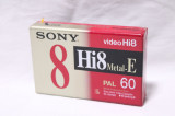 Caseta video Sony Video8 Hi8 60 PAL Video 8 Metal-E - sigilata