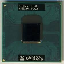 Intel Core 2 Duo Processor T5870 2Mb 2.00 GHz 800 MHz Socket P 478 micro-FCPGA foto