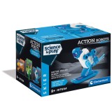 Kit de constructie, Clementoni, Science &amp; Play, Robot Skier