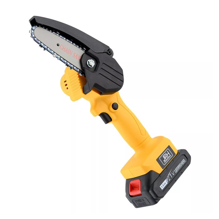 Mini fierastrau portabil cu acumulator, Li-Ion, 1500 mAh, lama 33 cm, ABS, 1 acumulator