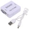 Convertor HDMI FullHD 1080p alb