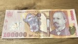 (1) Romania bancnota 100000 lei 2001