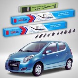 Cumpara ieftin Ștergătoare Suzuki Alto V GF 2009-2015 | Set Față și Spate Flat Premium &ndash; TeamCar&reg;