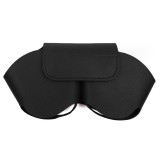 Husa din Silicon Versatyx, Compatibil cu Airpods Max, Protectie piele ecologica pentru casti tip wireless, Negru